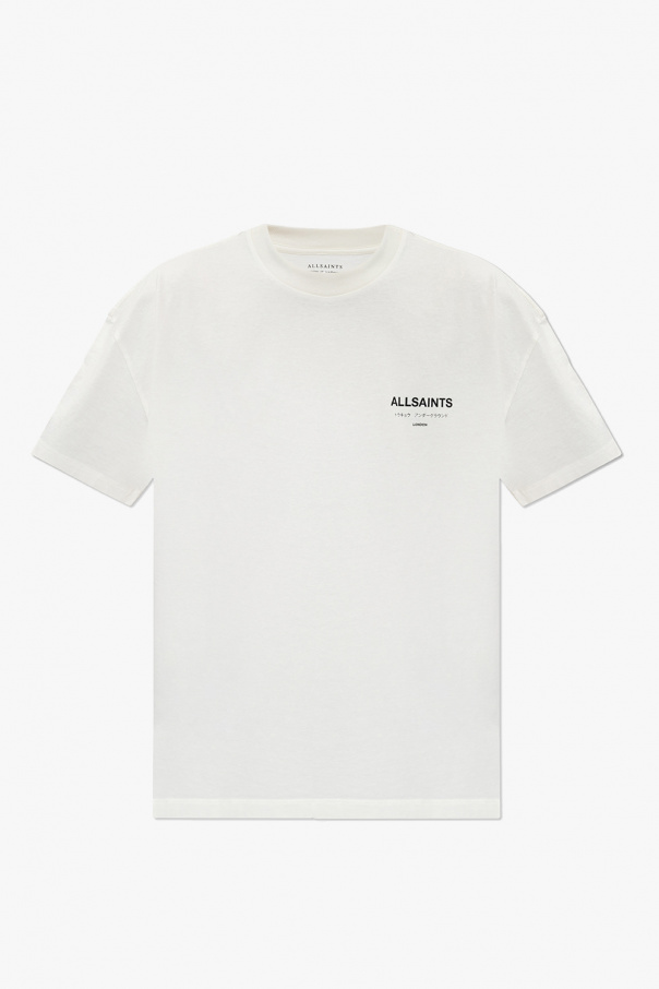 allsaints underground t shirt white